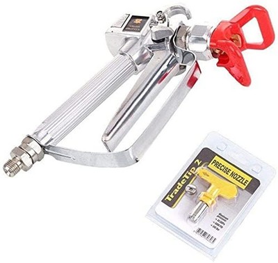 Airless Paint Spray Gun with 517 tip Swivel Joint 3600PSI High Pressure Spray...