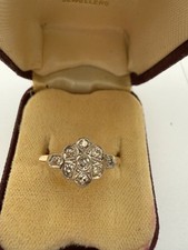 Victorian Diamond 18 Ct Gold Engagement Ring