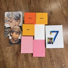 BTS Album Lot of 7 w Inserts Photos Butter Map of the Soul Love Yourself