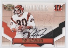 2008 Donruss Gridiron Gear Signatures 13/25 Cris Collinsworth #P-21 Auto 0u1