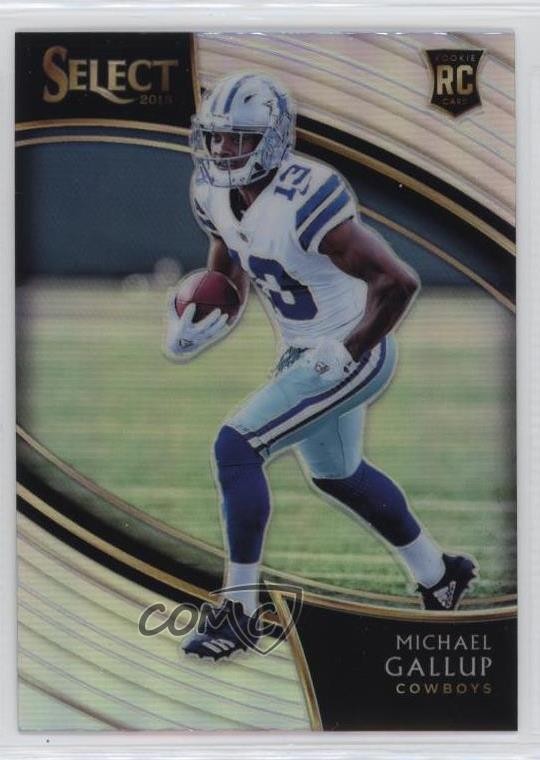 2018 Panini Select Field Level Silver Prizm Michael Gallup #268 09xy