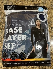 Blue Star Clothing Co. Essential Base Layer Set 2pc Set womens Med