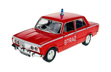 PRL COLLECTION FIAT 125p FIRE BRIGADE 1:43 DIE CAST METAL MODELO NUEVO EN CAJA