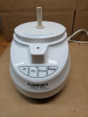 Cuisinart Custom Prep 11 DLC-2011 Food Processor Motor Base Only Works White