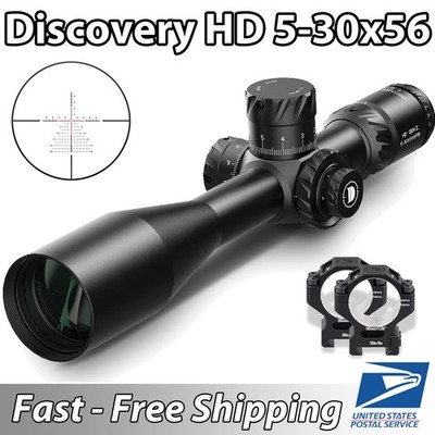 Discovery Optics Gen II HD 5-30x56 MRAD FFP M34mm Scope w/ Zero Stop