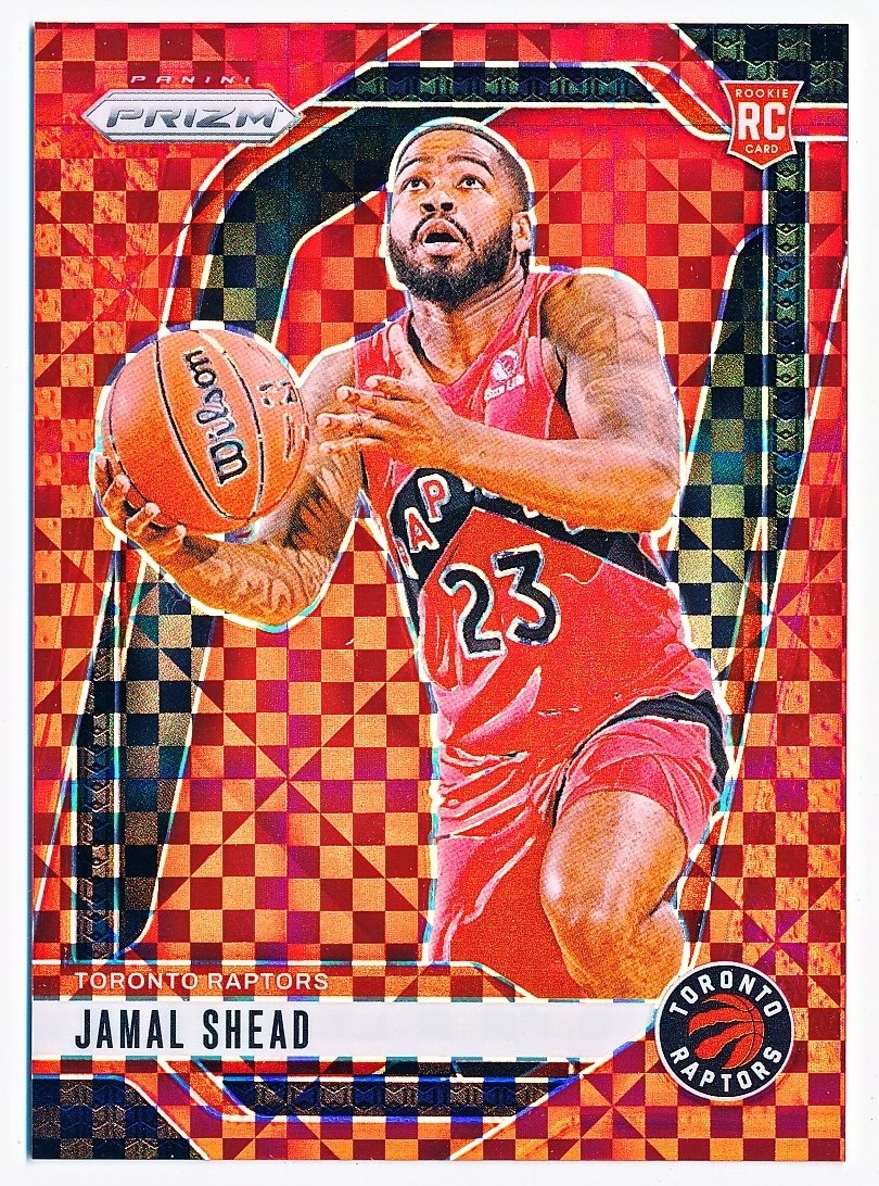 2024-25 Prizm Jamal Shead Prizms Red Power Rc #241 (51/75)