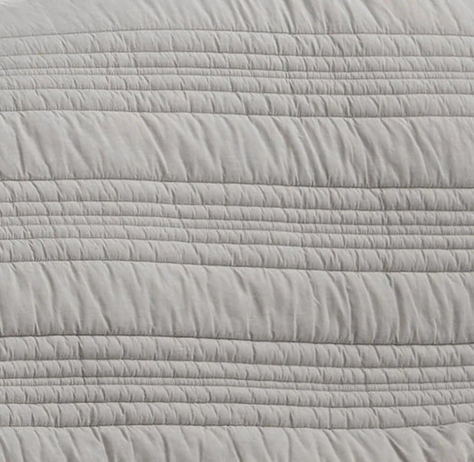 Stone Cottage Whitehills Cotton Grey 3 Piece Quilt Set-Full/Queen - Image 2 of 4