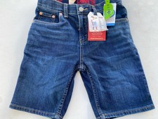 Levi s 511 Slim Performance Denim Shorts Boys Size 12 Reg W26 NWT Stretch