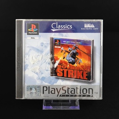 Soviet Strike - Playsation 1 PS1 Platinum - CiB Komplett - Deutsch - Gebraucht