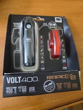 CATEYE VOLT400+RAPIO X2 front light Black USB...