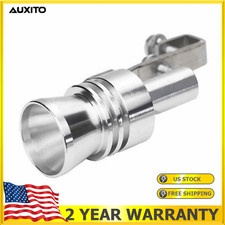 Universal Turbo Sound Exhaust Muffler Pipe Whistle Car Oversized Roar Maker New