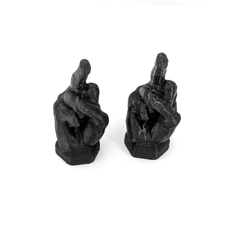 The Bird 阀杆防尘盖 - 黑色,一对 Starcycle VSCP-TB-K-2 — 第 3/4 张图片