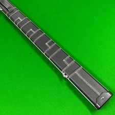 Cuephoria 1 One Piece Aluminium Halo Snooker Pool Twin Lane Case Black