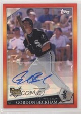 2009 Topps Red Hot Rookie Gordon Beckham (Autographed) #RHR2 Auto s7f