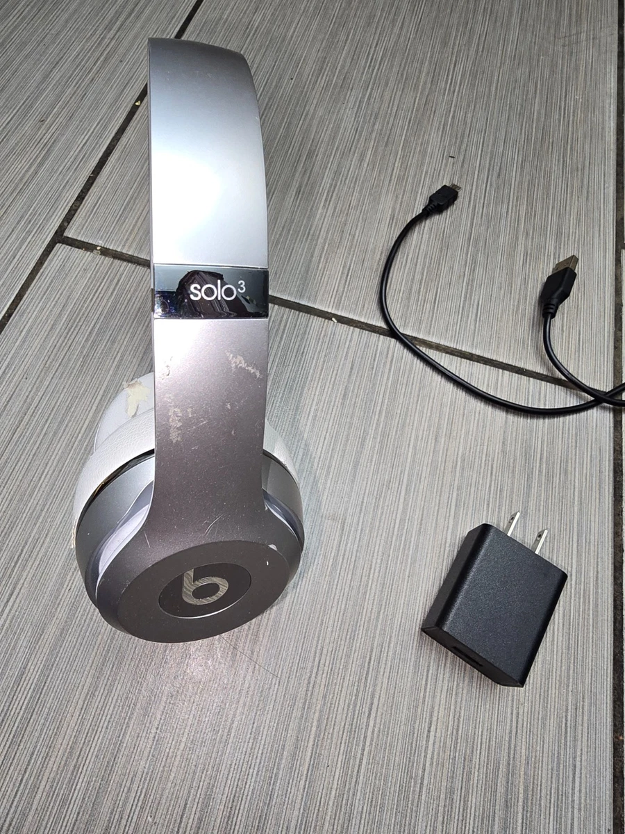 Beats by Dr. Dre Solo3 Silver Headphones for Sale | Shop New