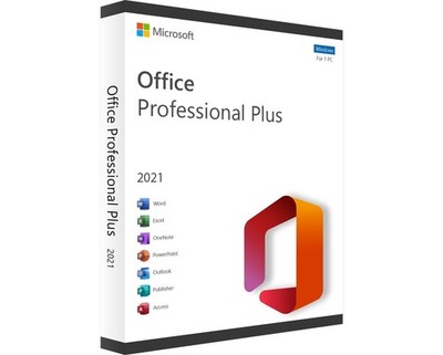 MS Office 2021 Professional Plus For 1PC Windows USB Ver