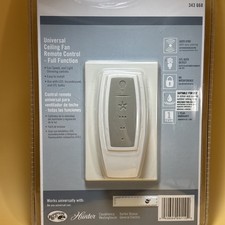 Hampton Bay Hunter Universal Full Func. Ceiling Fan Remote Control 343 668 NEW