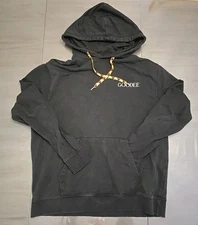 Goodee x Kotn Men's Black Pullover Hoodie Size LARGE Egyptian Cotton