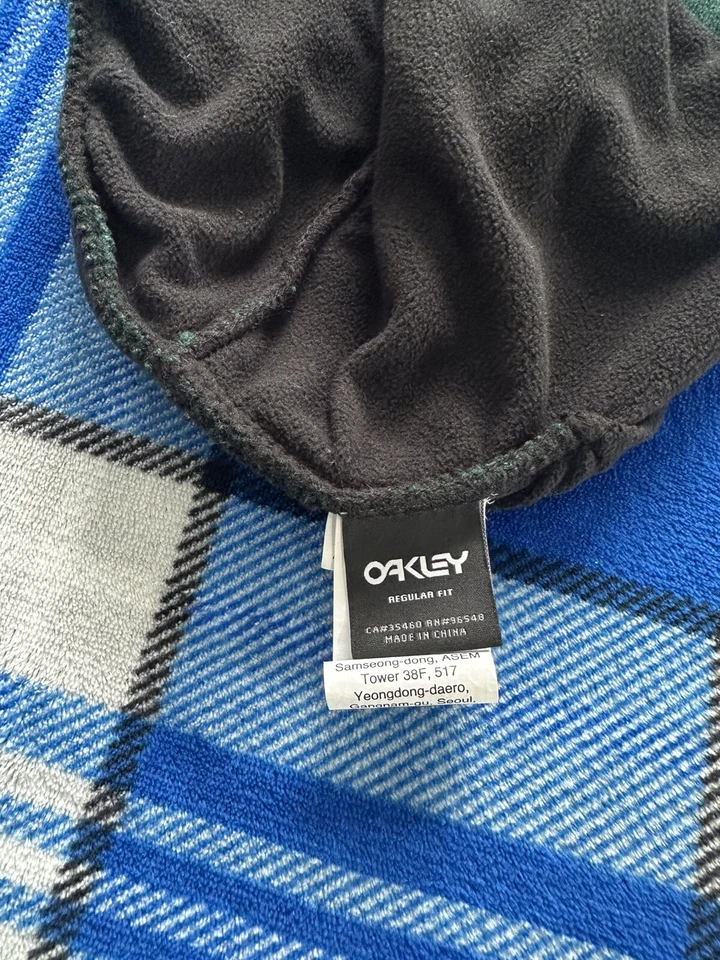 Gorro Oakley Gradient Patch Cuff • Sombrero de invierno verde cazador - Talla única para la mayoría Foto 4 de 4