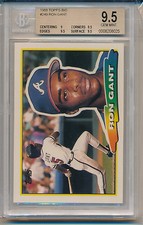 1988 Topps Big Ron Gant (Rookie Card) (#249) BGS9.5 BGS