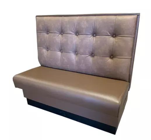 Tufted Back Style Restaurant Booth