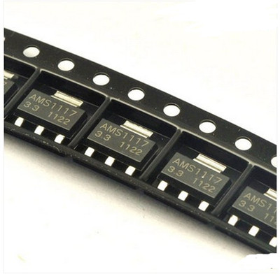 100PCS AMS1117-3.3 AMS1117 LM1117 1117 3.3V 1A Voltage Regulator