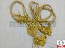 Napoleonic Hussars Military Uniform Officer Pelisse Jacket Tassel Cord