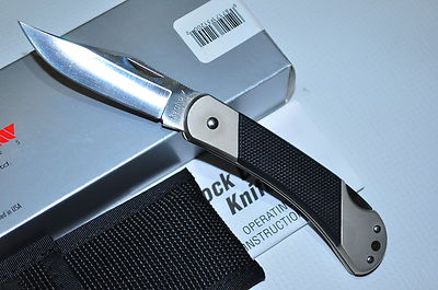 KERSHAW KNIFE 3120 BLACK GULCH II SATIN FINISH 8CR13MOV MADE IN