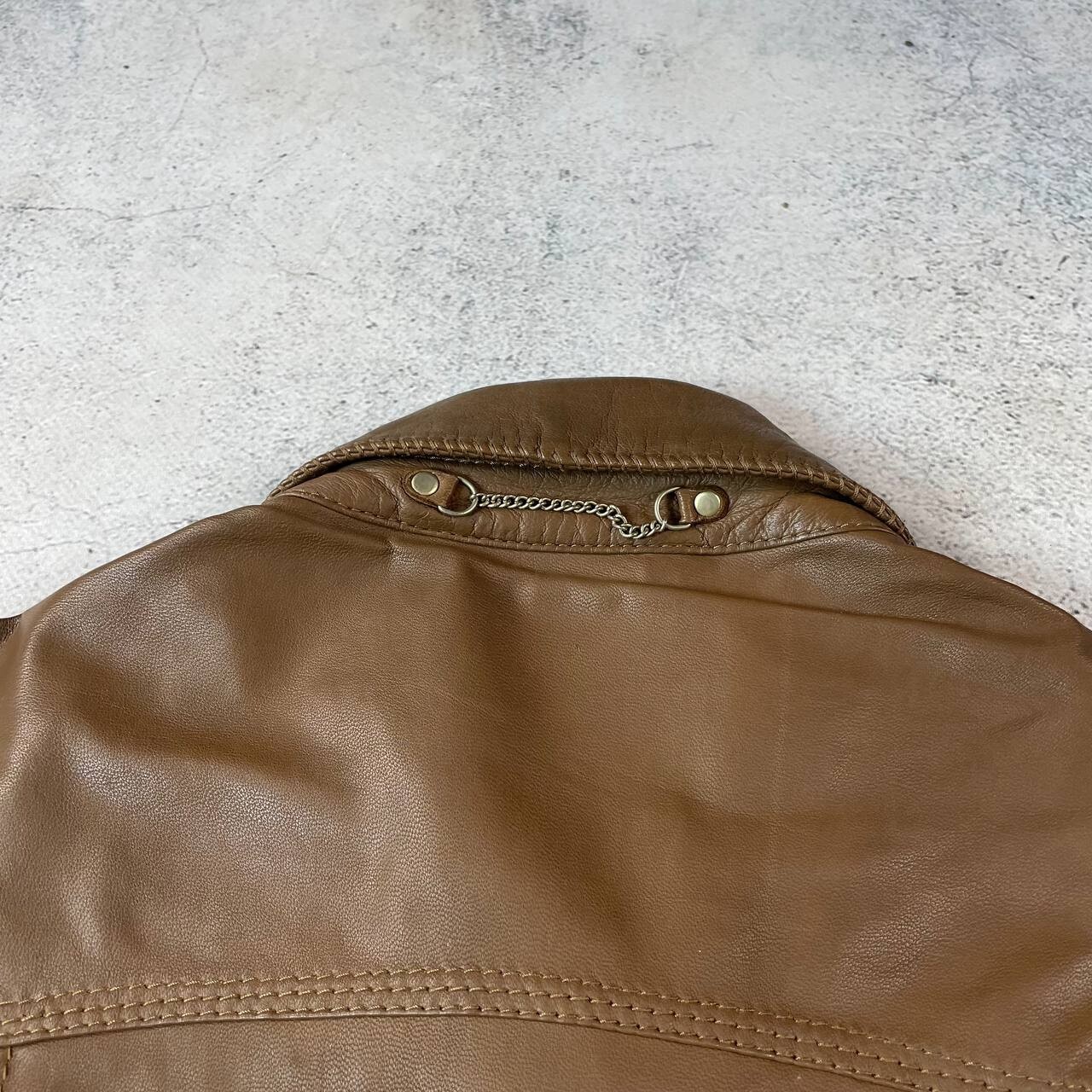 MARITHÉ FRANCOIS GIRBAUD PATCHWORK LEATHER JACKET - image 14