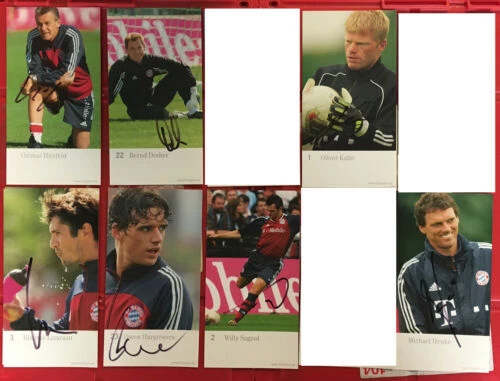 FC Bayern München Fußball-Autogrammkarte