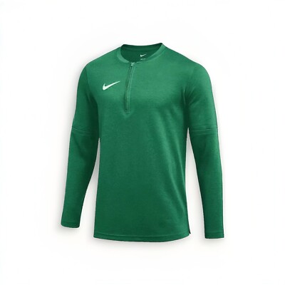 nike dri fit green long sleeve