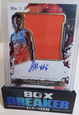 2021-22 TOPPS INCEPTION AUTO 95/125 OVERTIME ELITE ON CARD ROOKIE JAZIAN GORTMAN