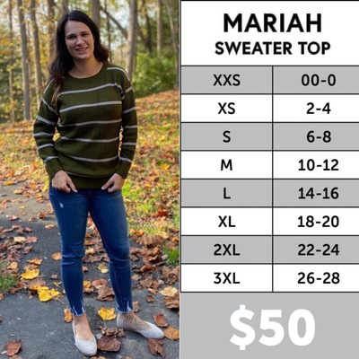 LuLaRoe Mariah Sweater Top ~ Size 2X 