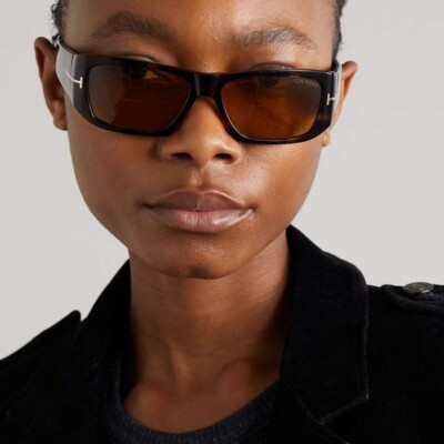 TOM FORD FT0986 20V Sunglasses Grey Frame Blue Lenses 56mm | eBay