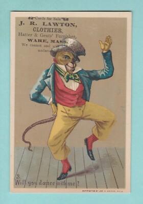 AMERICANA / WERBUNG - J.H. LAWTON ( F ) - VOR 1900