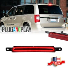 Third High Mount Brake Red LED Light Lamp For 2008-2016 Chrysler Town & Country