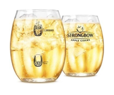 STRONGBOW CIDER GLAS, 0,5 LITER, 6er SET, Limited Edition