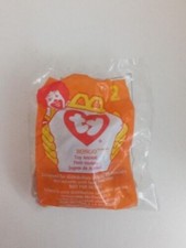 Teenie Beanie Baby 1998 McDonalds Happy Meal Toy 2 Bongo The Monkey Sealed .
