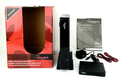 rocketfish wireless rear speaker kit no sound
