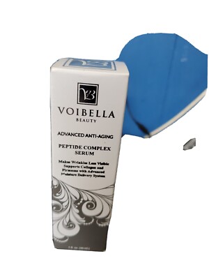 VOIBELLA BEAUTY ADVANCED ANTI AGING PEPTIDE COMPLEX SERUM, 1OZ/30ML SEALED