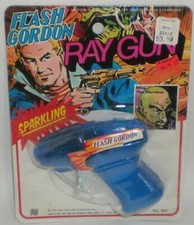 Vintage 1976 FLASH GORDON RAY GUN Brand New King Syndicate Sci-Fi Sparks Nasta
