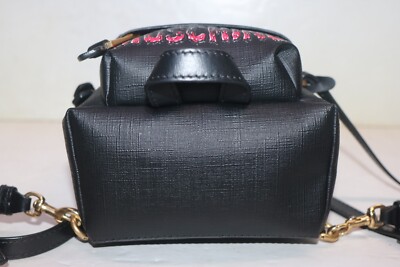Moschino Couture Batman Teddy Bear Black Mini Backpack  display picture 1