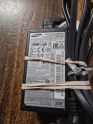 UNTESTED Samsung AC DC Power Adapter Cord Cable A3514_DPN 14V 2.5A 35W ...
