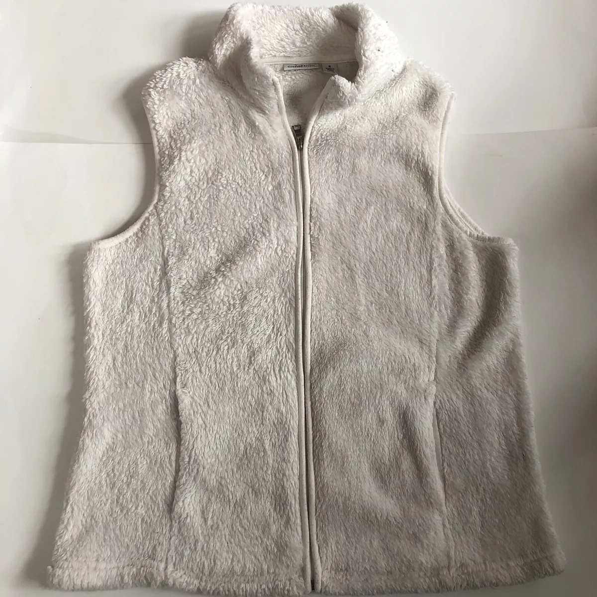 Croft and barrow fleece vest sale