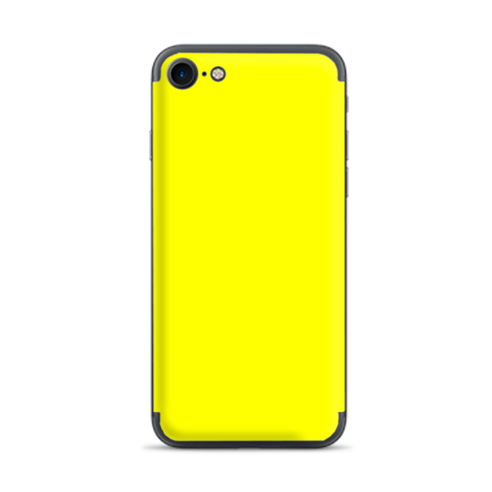 Apple iPhone 7 / 8 Skins Decal Wrap Bright Yellow | eBay