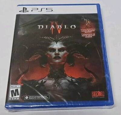 Diablo 4 PlayStation 5 PS5 Brand New Sealed Blizzard Entertainment