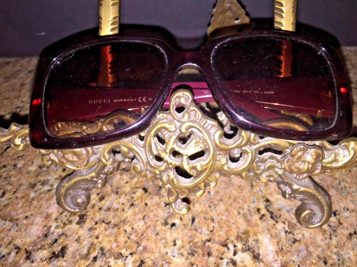 Gucci Brown Shield Sunglasses for Men for sale | eBay