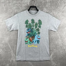 Push Trees Gotta Smoke ’Em All Graphic Tee Gray Size Small