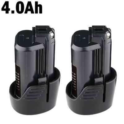 2 Stück 4000mAh Akku für Bosch GB-A BAT412 BAT411 Li-ion GSR GDR 10.8V/12V ACCU