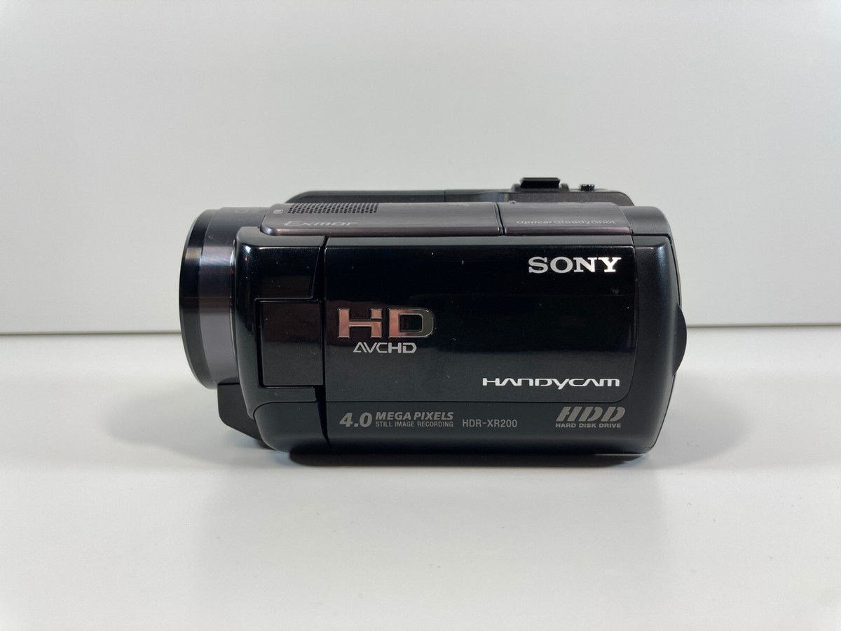 Sony HDR-XR200V Handycam HD AVCHD Camcorder Tested Works Sony HDR-XR200V Handycam HD AVCHD Camcorder Tested Works